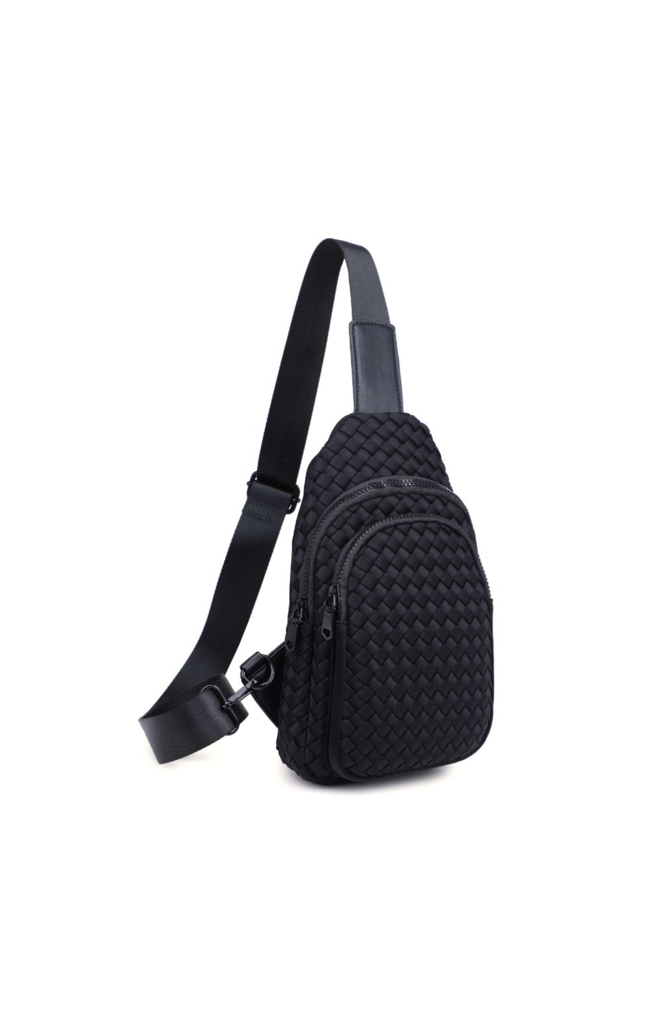 Sol and Selene Beyond The Horizon - Woven Neoprene Bag, Alternate, color, Black