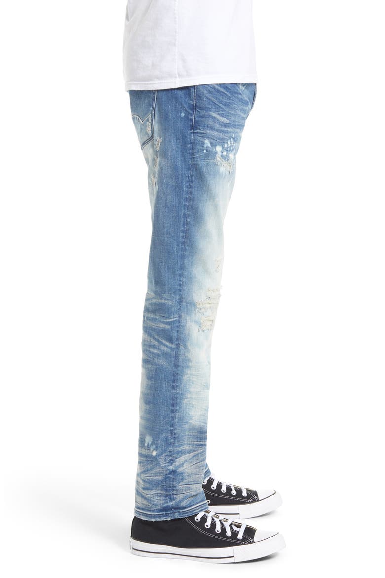 Rocker Men's Slim Fit Jeans, Alternate, color, DUNE