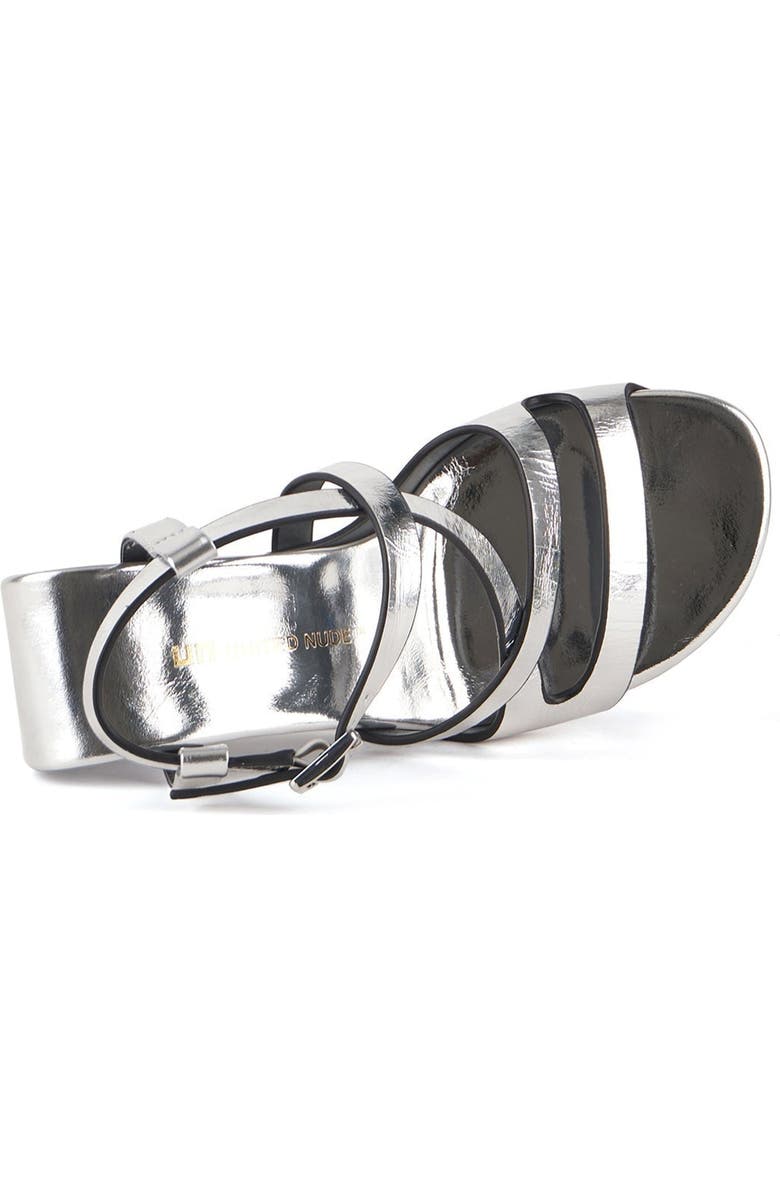 United Nude Mobius Sia Hi, Alternate, color, Silver