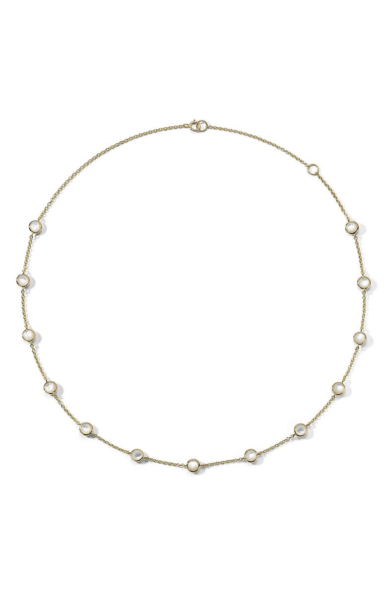 Ippolita Lollipop Stone Station Necklace, Main, color, 