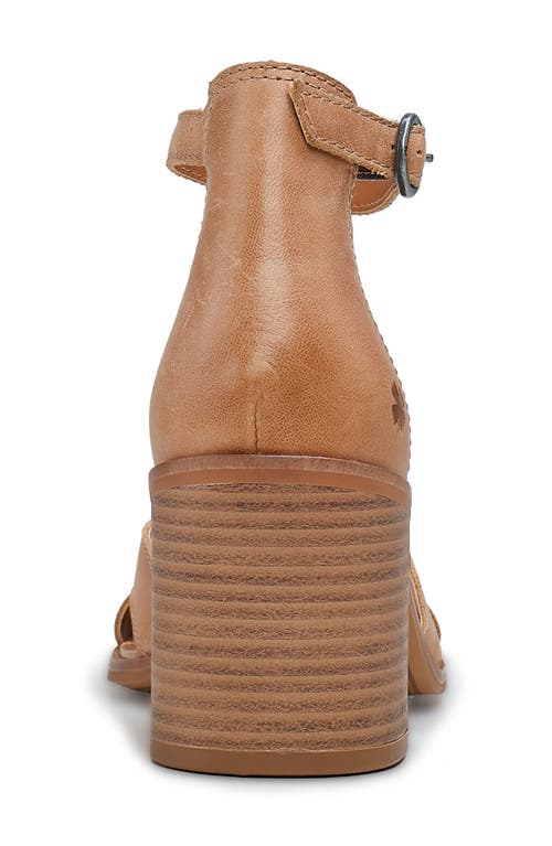 Lucky Brand Sarwa Ankle Strap Sandal In Latte