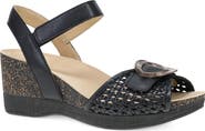 Dansko Stella Ankle Strap Platform Wedge Sandal