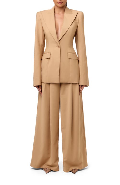 Naked Wardrobe One-button Blazer