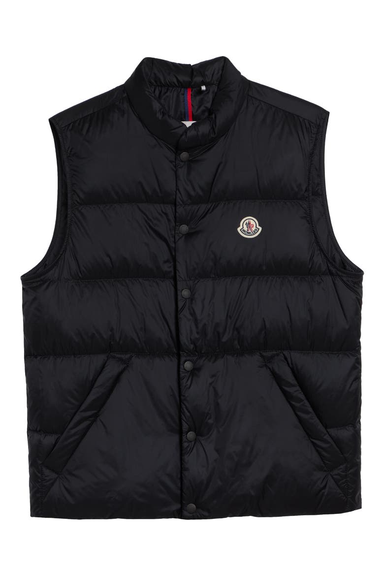Tuquerouye Quilted Down Vest, Main, color, BLACK