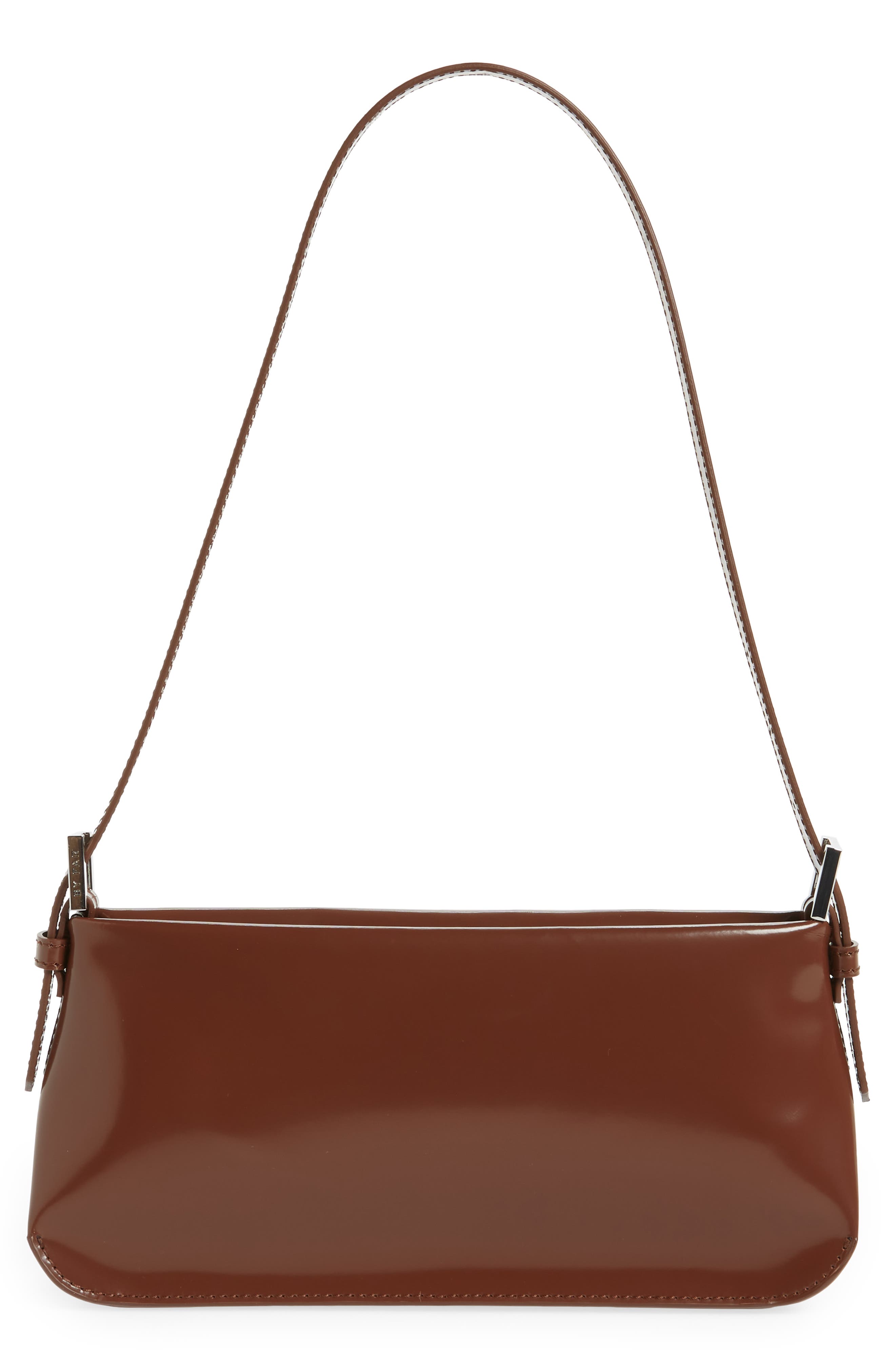 By Far Dulce Patent Leather Shoulder Bag, Alternate, color, 