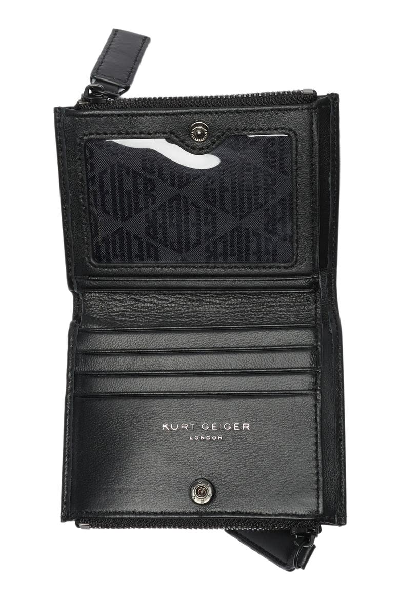 Mini Purse Drench Card Wallet, Alternate, color, BLACK