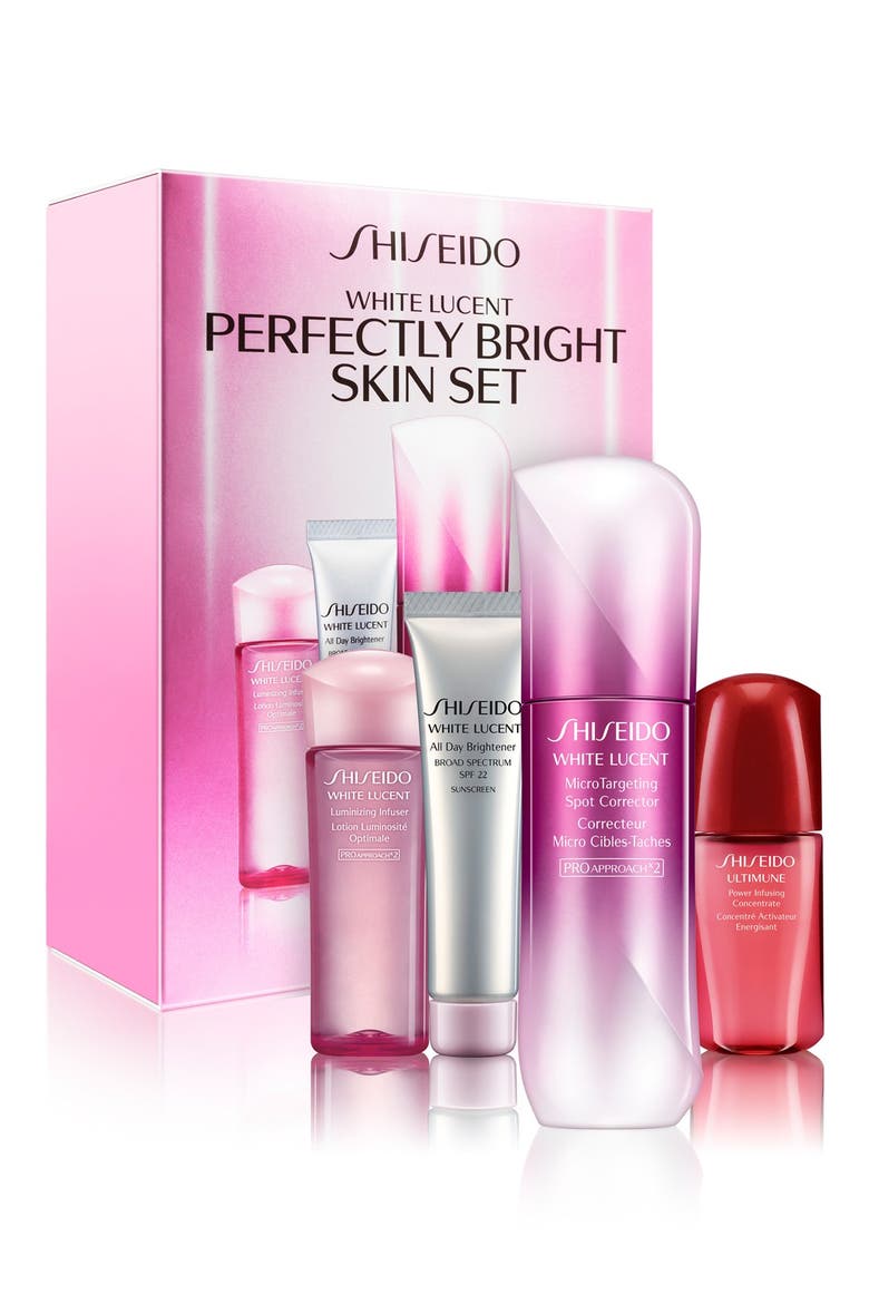 'White Lucent' Perfectly Bright Skin Set, Main, color, NO COLOR
