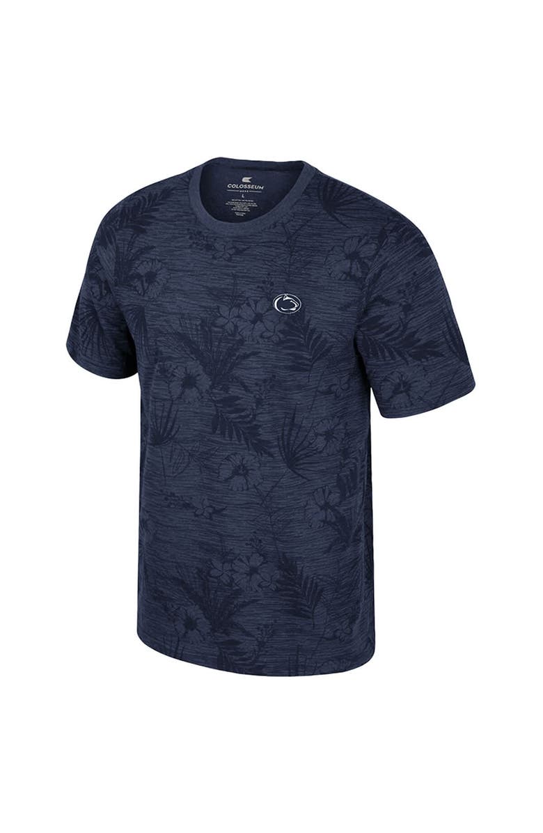 COLOSSEUM Men's Colosseum Navy Penn State Nittany Lions Floral Printed T-Shirt, Alternate, color, 