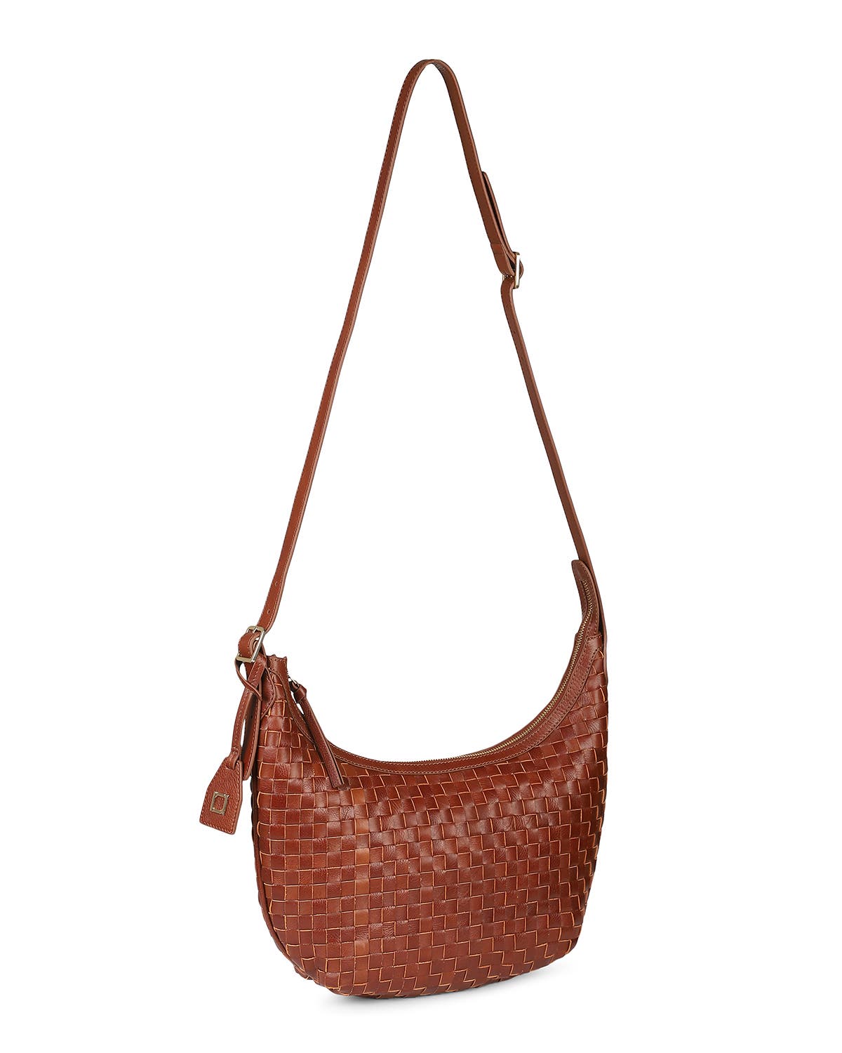 Large Alva Large Hobo, Alternate, color, COGNAC