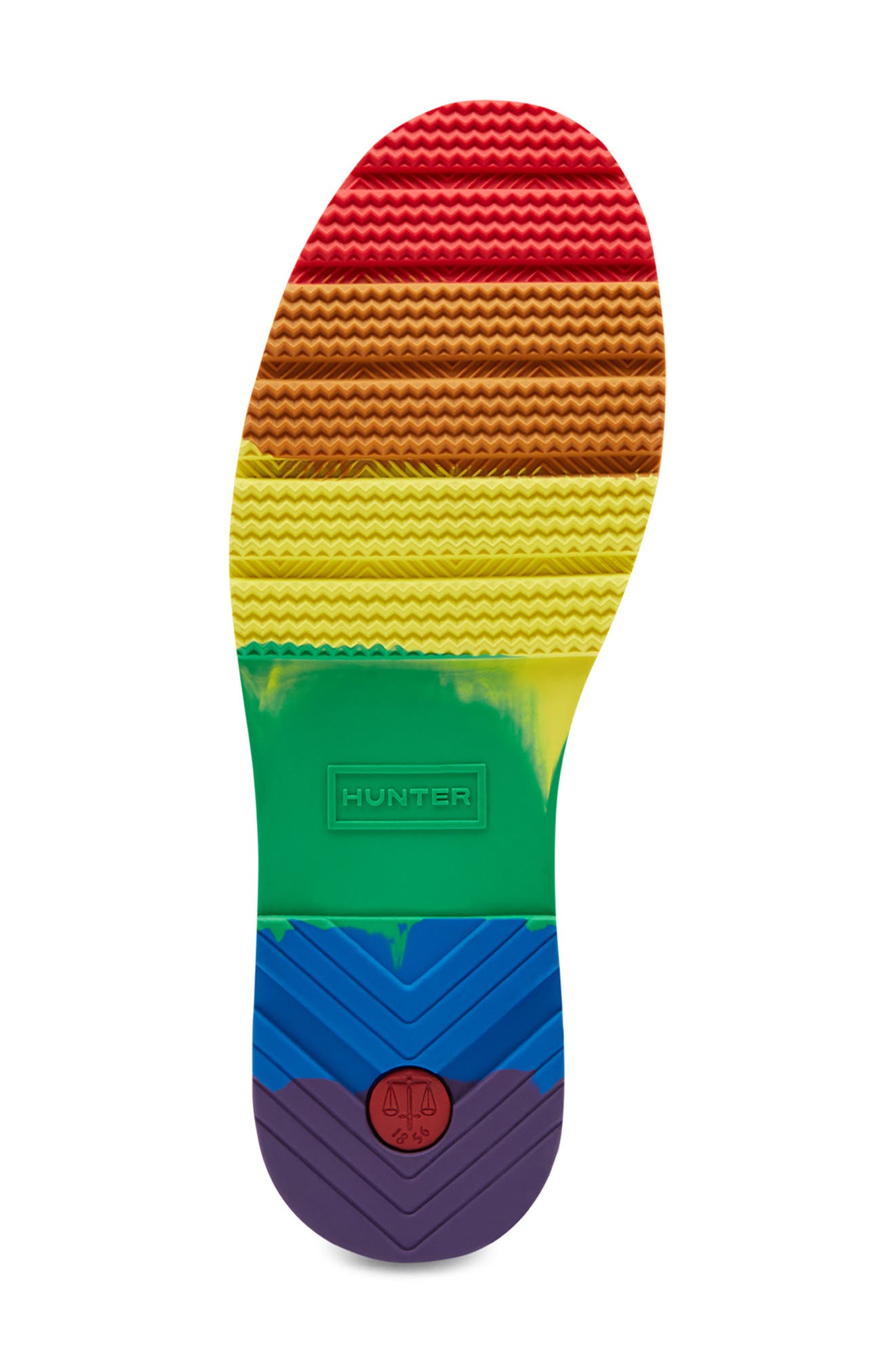 Hunter Original Pride Play Waterproof Rain Boot, Alternate, color, 