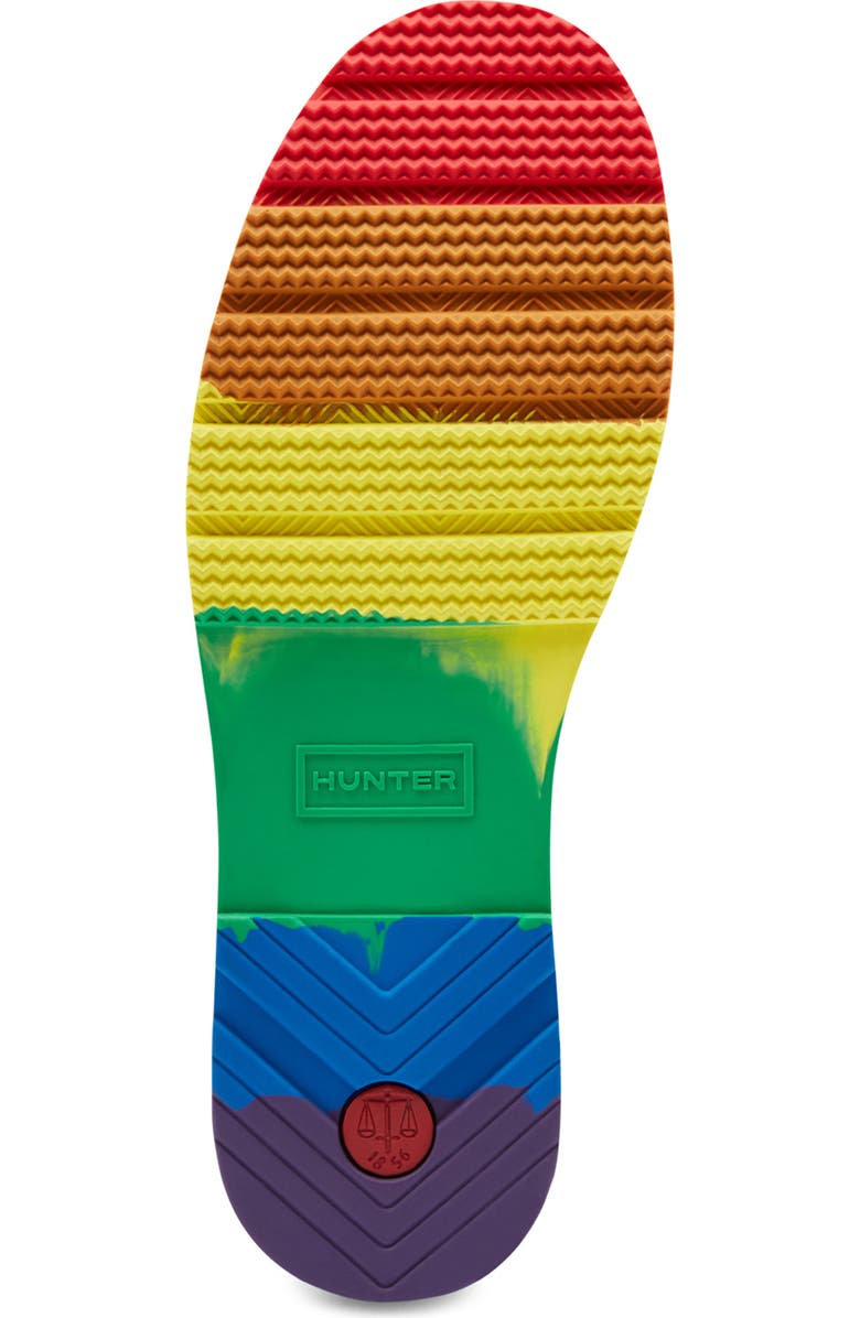 Hunter Original Pride Play Waterproof Rain Boot, Alternate, color,