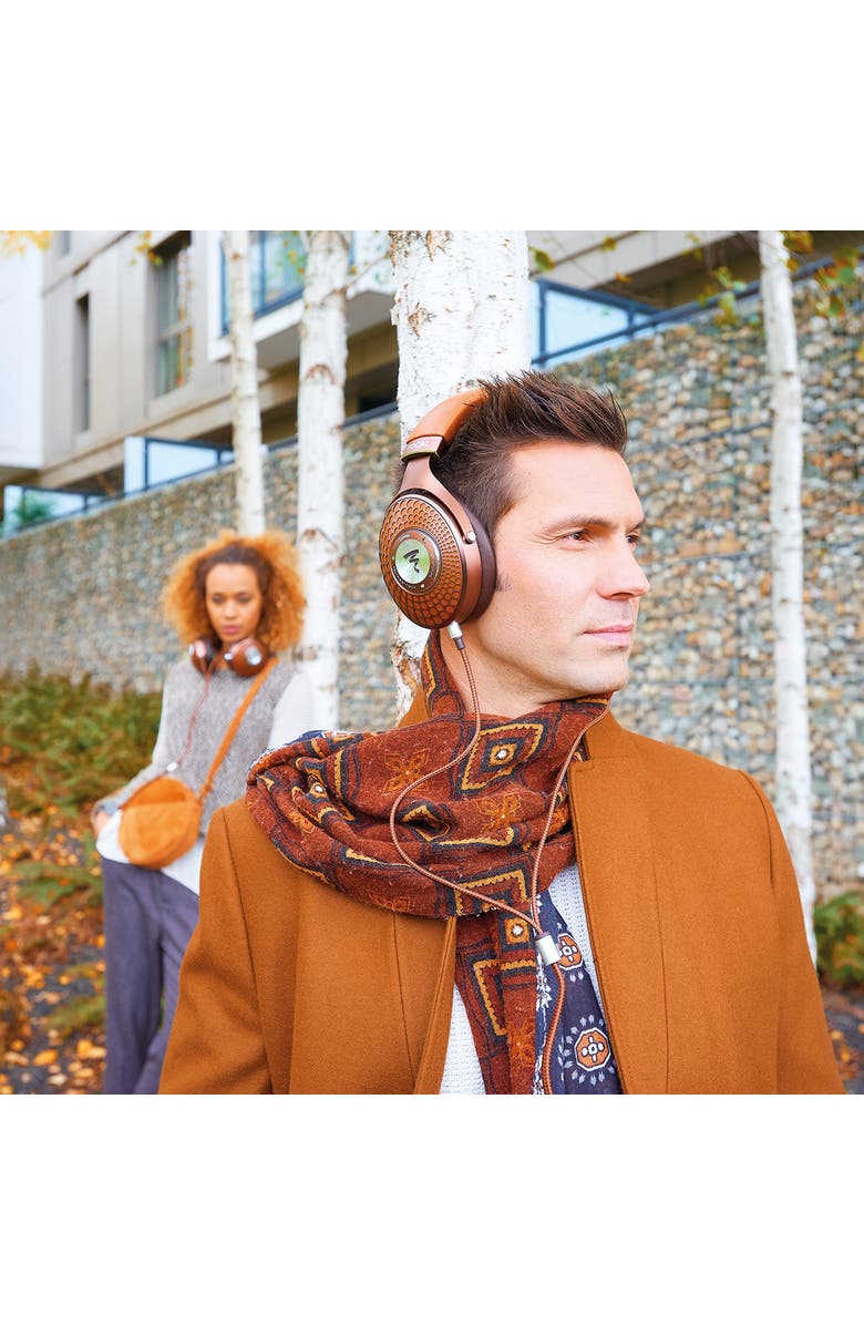 Focal Stellia Closed-Back Circum-Aural Over-Ear Headphones, Alternate, color, Cognac