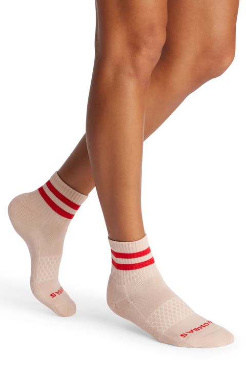 Stripe Quarter Socks