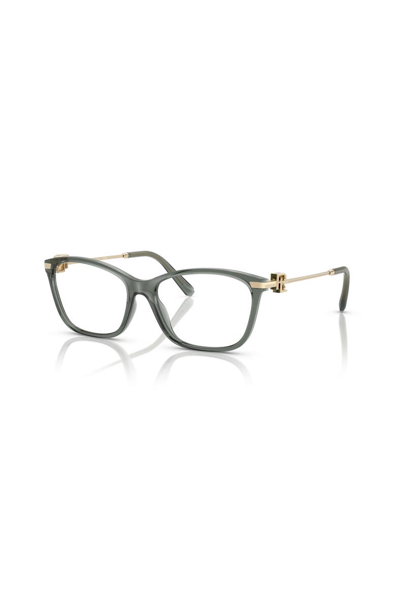 55mm Butterfly optical glasses, Main, color, Green