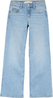 Treasure & Bond Kids' Wide Leg Jeans