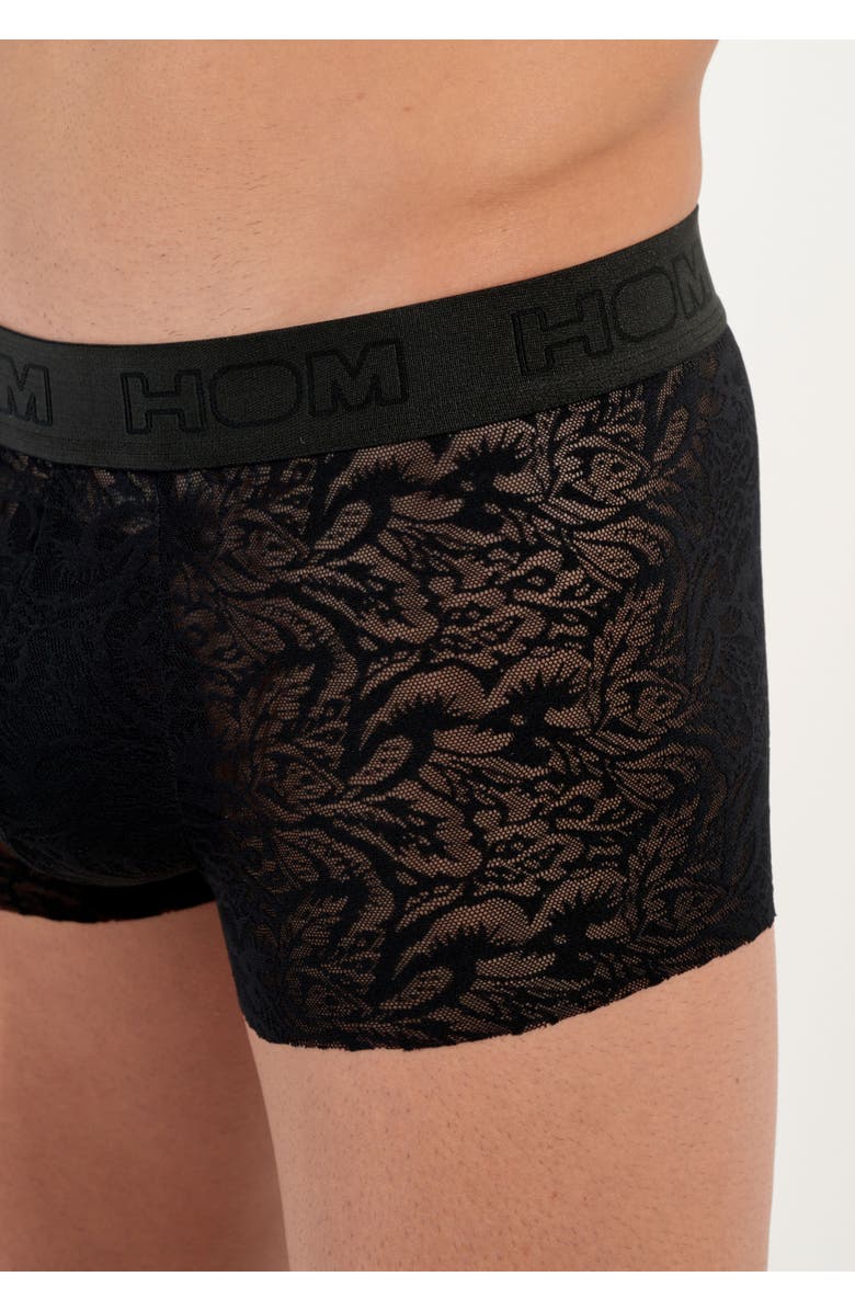 HOM Free Cut Lace Trunk, Alternate, color, Black