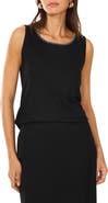 Vince Camuto Whipstitch Sleeveless Sweater