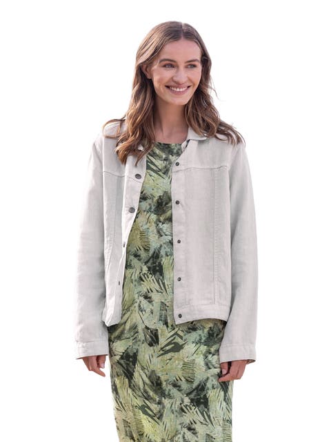 Linen Western Jacket