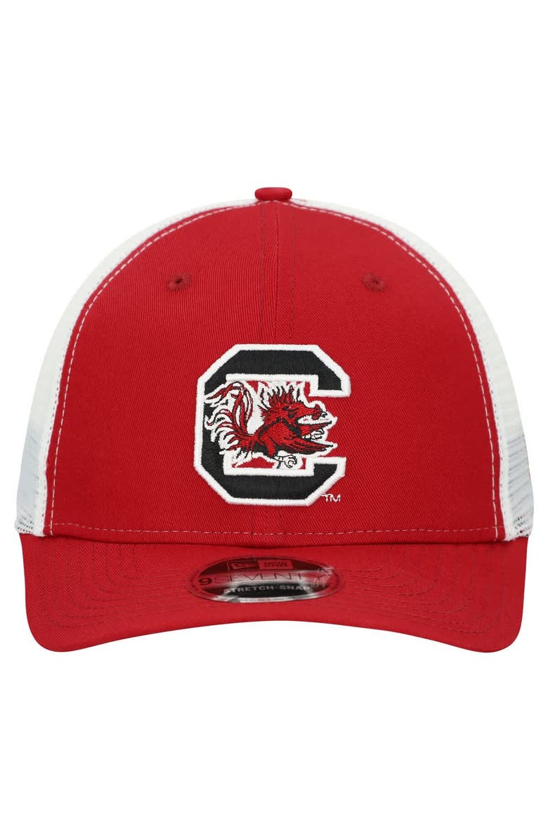 New Era Men's New Era  Garnet South Carolina Gamecocks Team 9SEVENTY COOLERA Trucker Adjustable Hat, Alternate, color, Garnet