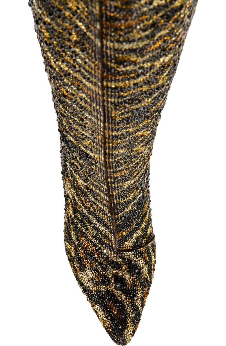 Betsey Johnson Brea Embellished Knee High Boot, Alternate, color,