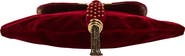 Chloé Marcie Foulard Velveteen Shoulder Bag