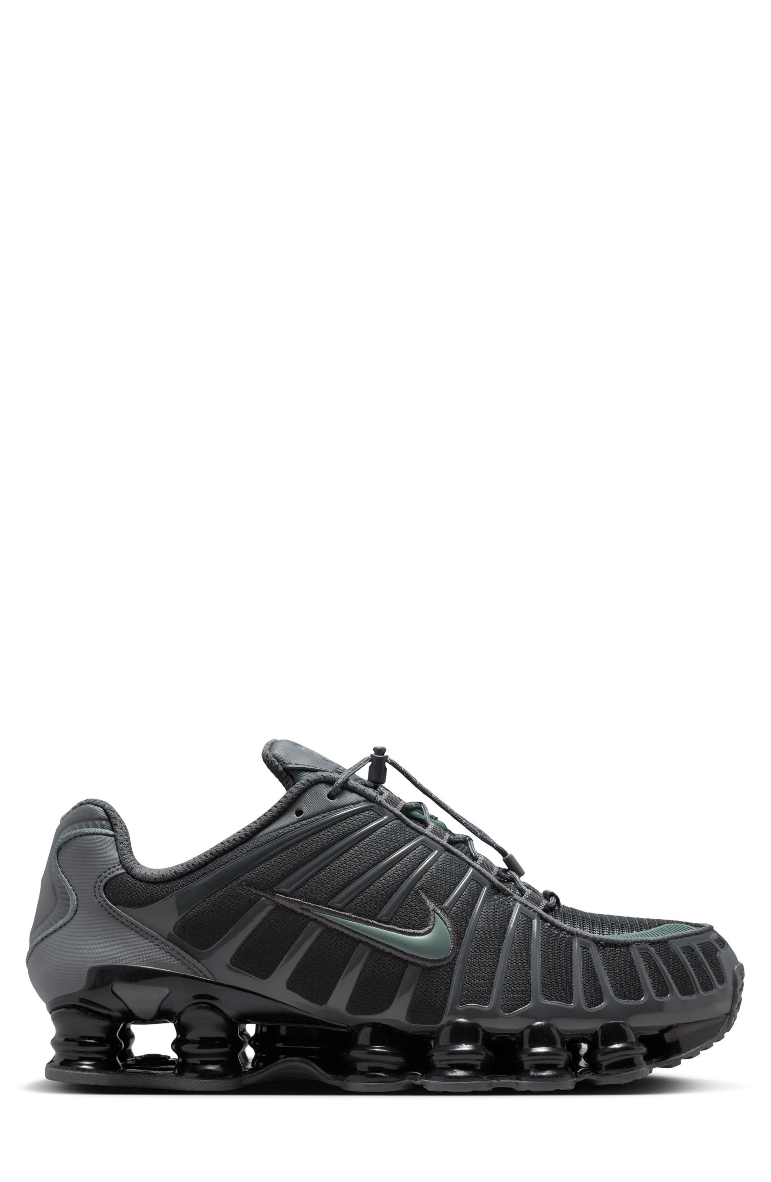 Nike Shox TL Sneaker, Alternate, color, Iron Grey/ Clay Green/ Black