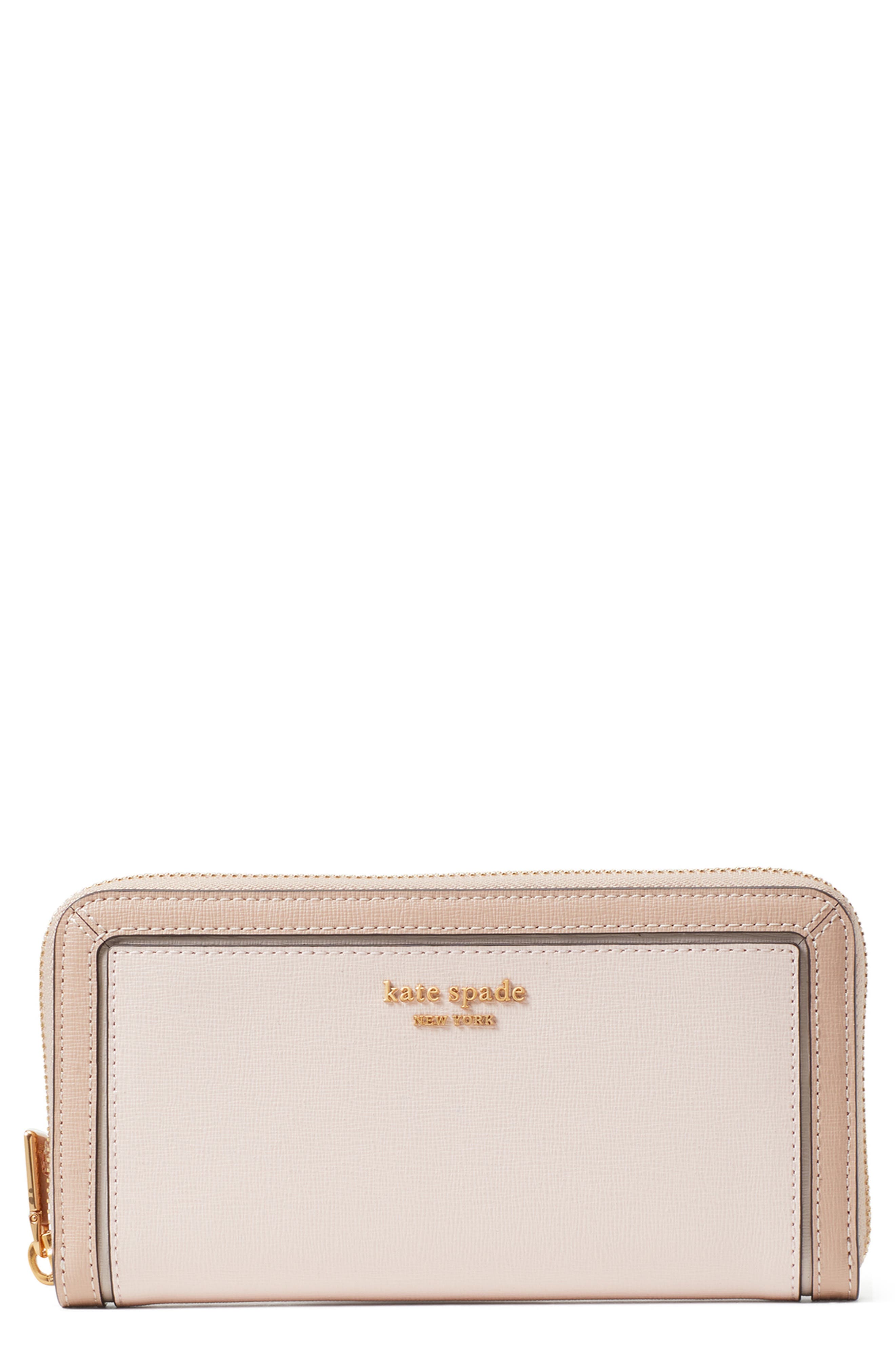 Kate Spade New York morgan colorblock saffiano leather wallet