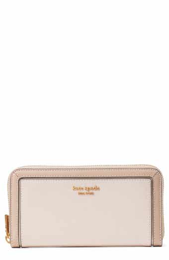 Kate Spade New York morgan colorblock saffiano leather wallet