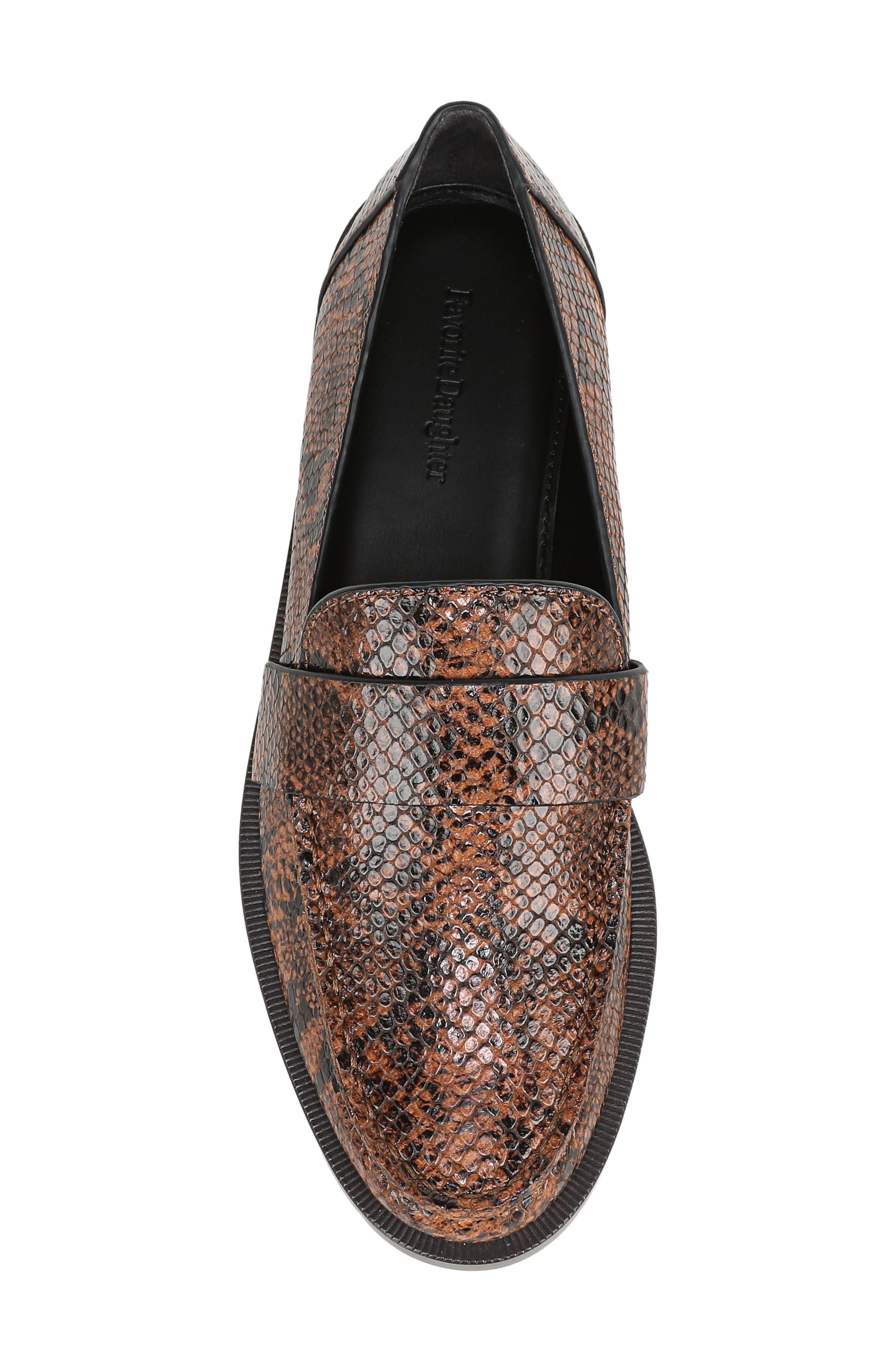 Lola Loafer, Alternate, color, GINGERBREAD LEATHER