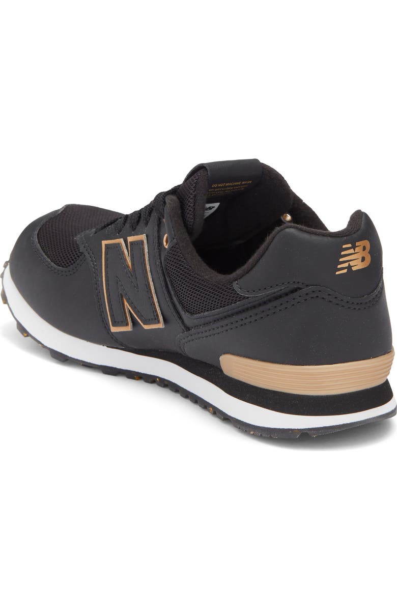 New Balance Kids' 574 Sneaker, Alternate, color, Black