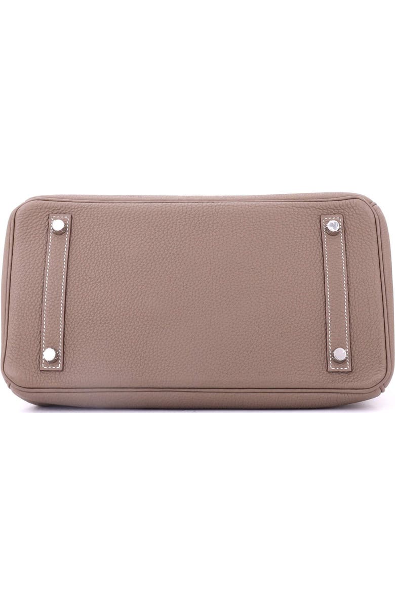 Pre-Owned Hermes Birkin Handbag Grey Togo with Palladium Hardware 30, Alternate, color, Etoupe