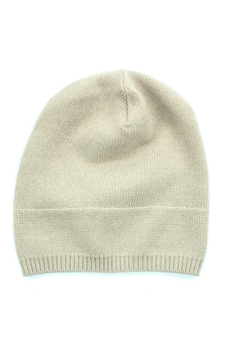 Cashmere slouchy hat