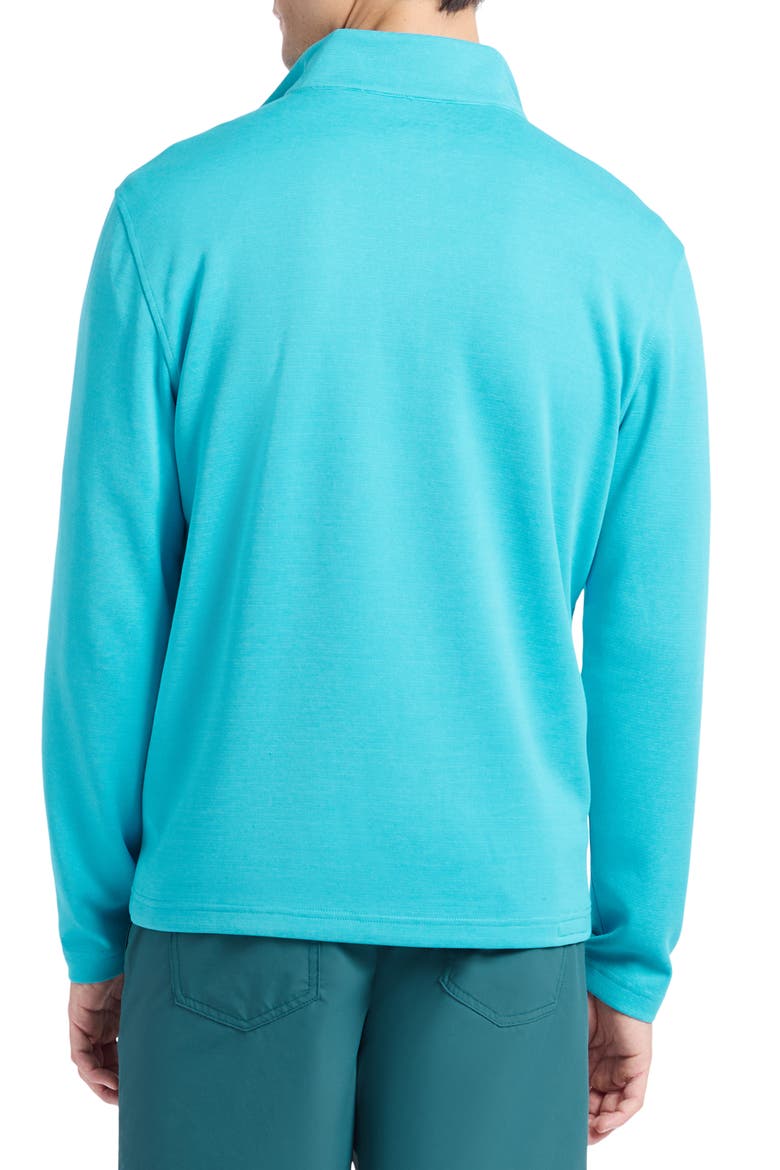 Troland Quarter Zip Pullover, Alternate, color, PEACOCK BLUE