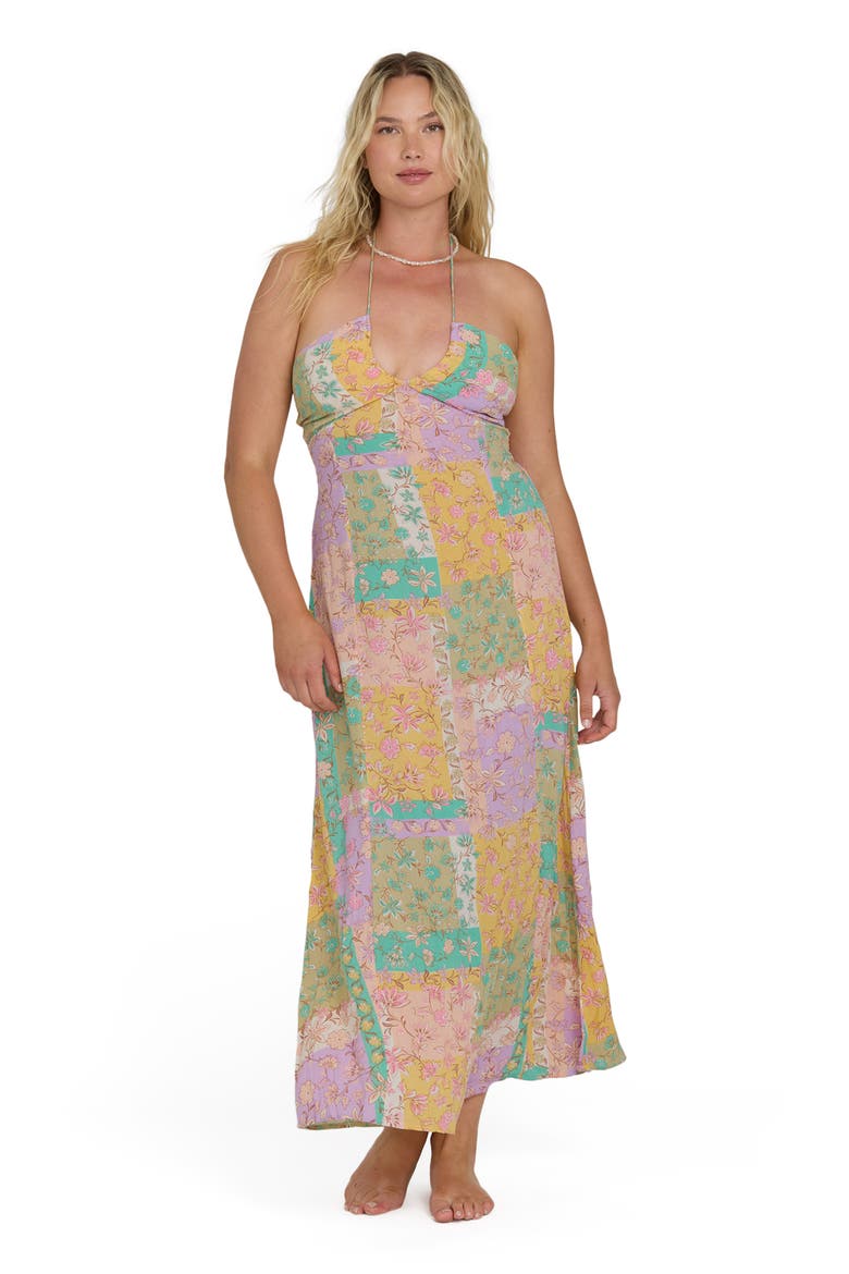 One Day Halter Maxi Dress, Alternate, color, VINTAGE VIOLET
