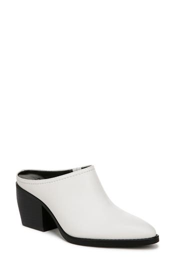 Naturalizer Fairmont Pointed Toe Mule In White