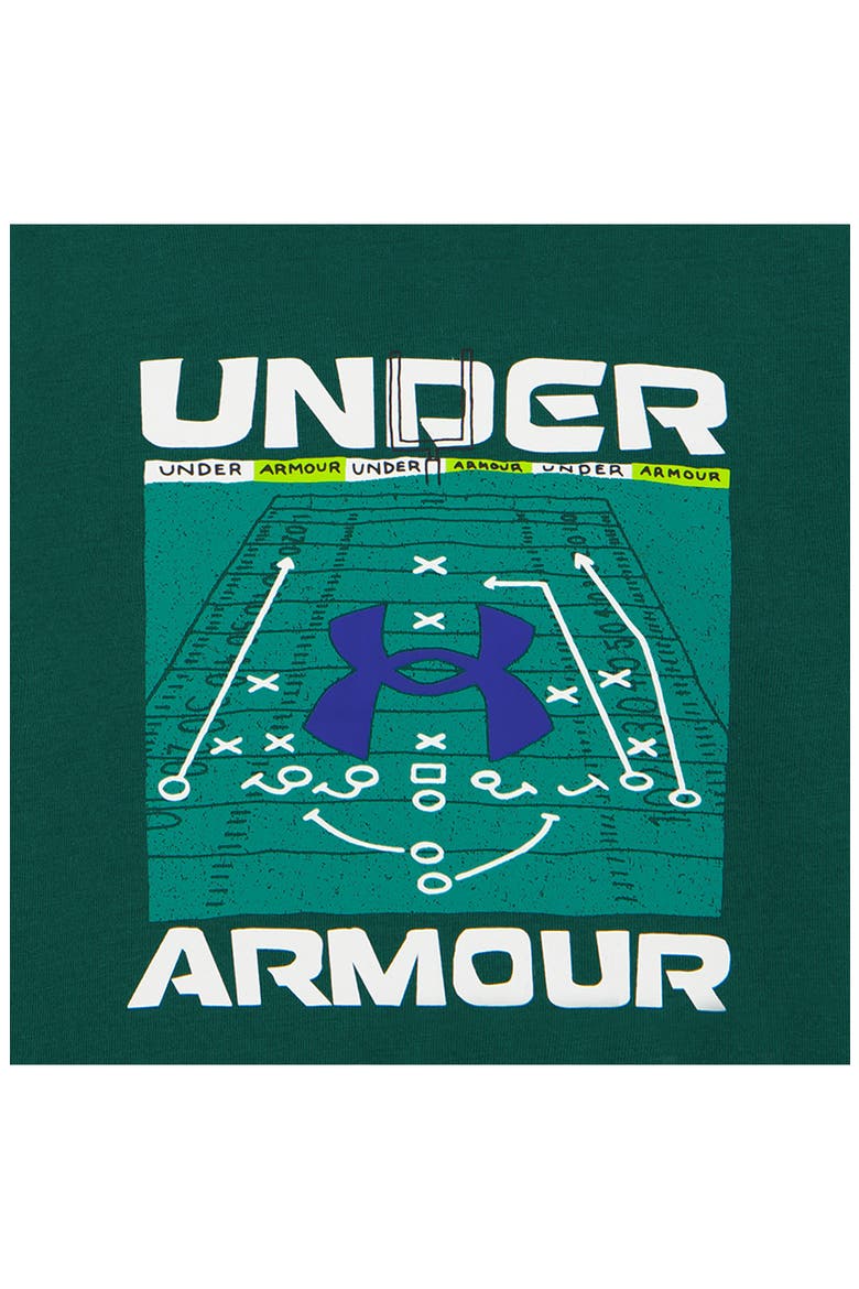Kids' UA Make a Play T-Shirt & Joggers Set, Alternate, color, CAMPUS IVY