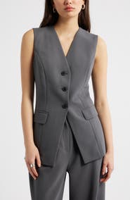 Open Edit The Icon Collarless Vest