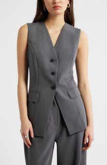 Icon Twill Relaxed Vest