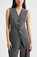 Open Edit The Icon Collarless Vest