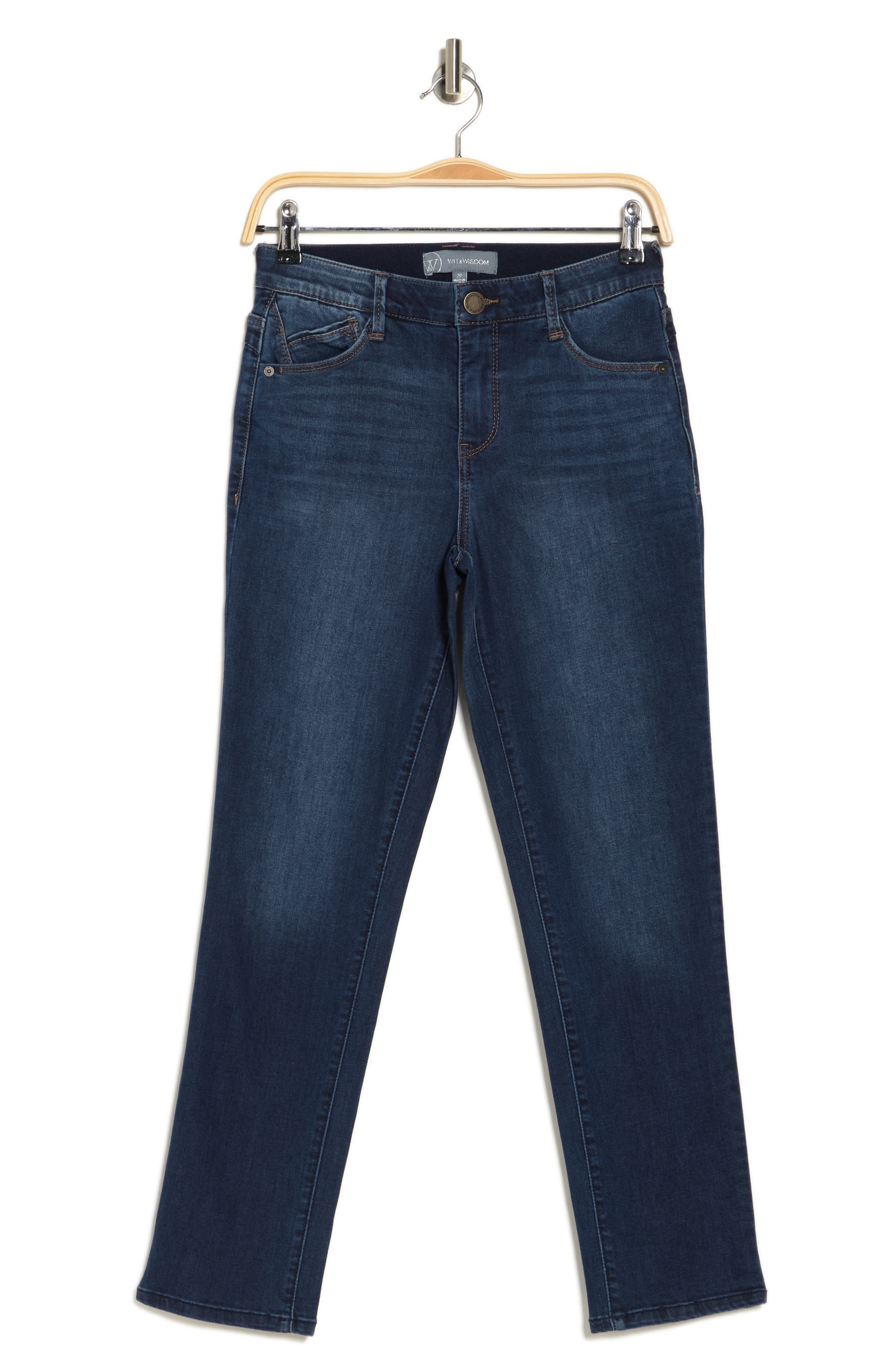 Wit & Wisdom 'Ab'Solution Straight Leg Jeans (Nordstrom Exclusive ...