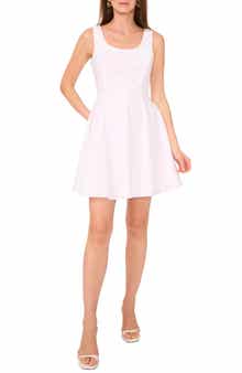Cutwork Fit & Flare Minidress