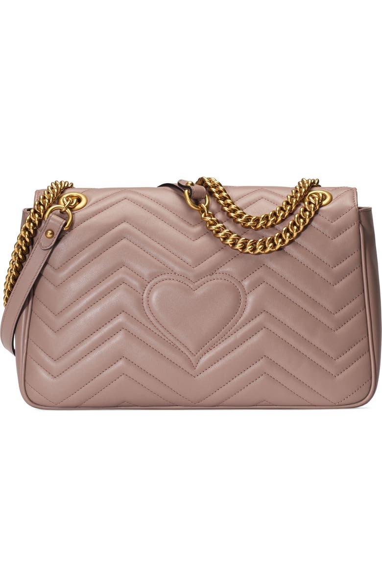 Gucci Medium GG Matelassé Leather Shoulder Bag, Alternate, color,