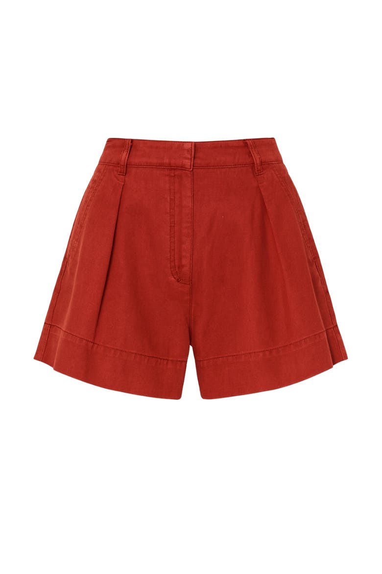 Remi Garment Dyed Short, Alternate, color, Burnt Sienna