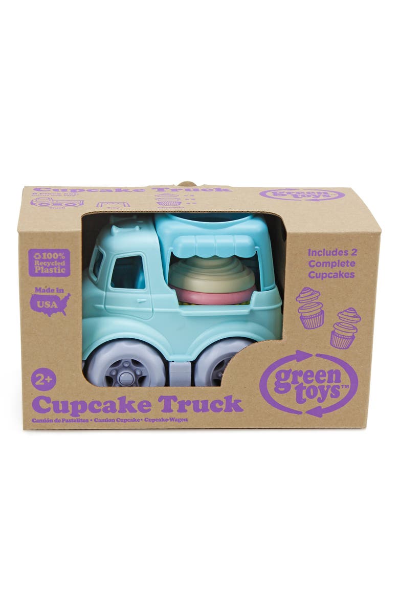 Green Toys Cupcake Truck Toy Set, Alternate, color, Light Blue