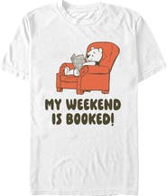Winnie the Pooh Men's My Weekend Is Booked Short Sleeve T-Shirt