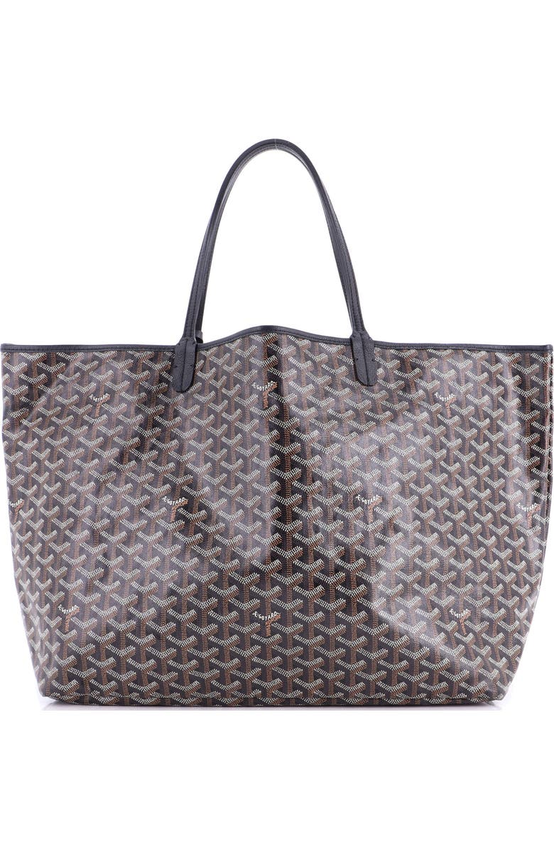 Pre-Owned Goyard Saint Louis Tote Coated Canvas GM, Main, color,