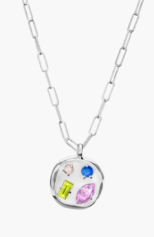 Birthdate Co. The June Birthdate Silver Pendant In June 2nd - Silver