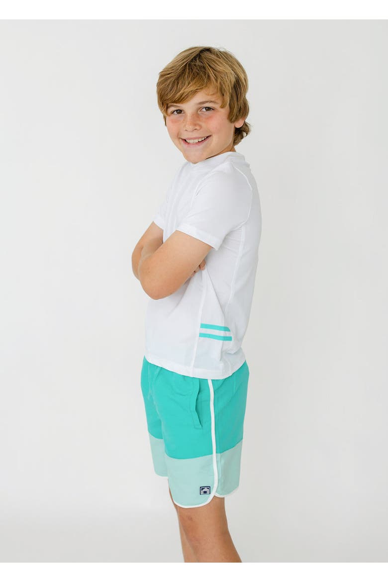 Boys Swim Trunk, Alternate, color, Rose Beach