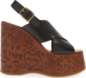 Chloé Maxime Wedge Sandal (Women) | Nordstrom