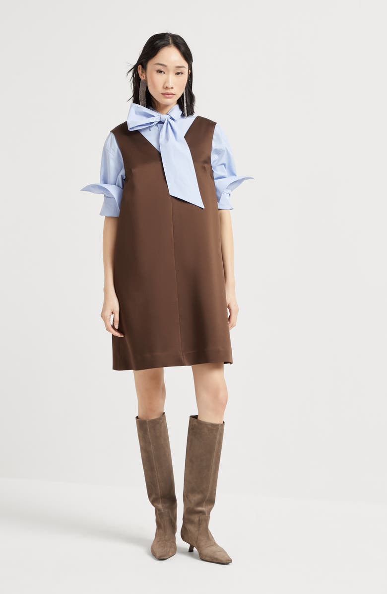 Brunello Cucinelli Mini dress, Alternate, color, 